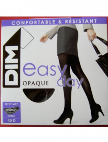 Καλσόν 40 Den Easy Day Opaque France Μαύρο