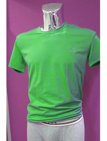 T-Shirt D&G R-Neck, Πράσινο