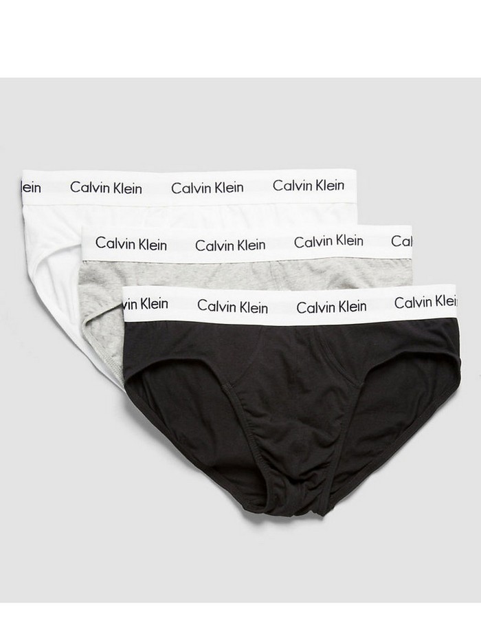 Pack 3 Slips Briefs Cotton Strech