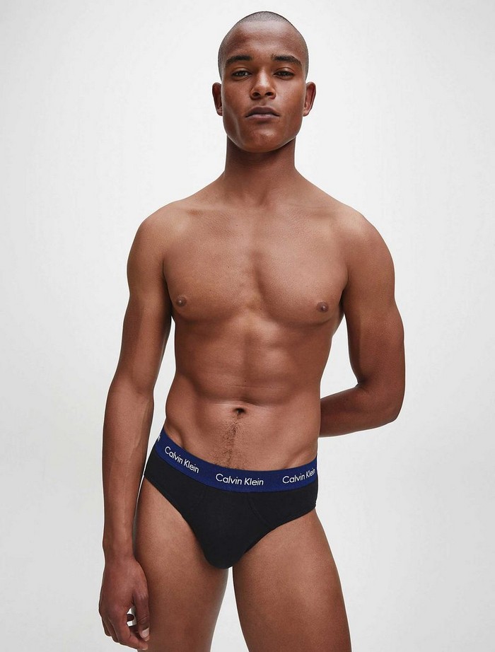 Pack 3 Slips Briefs Cotton Stretch