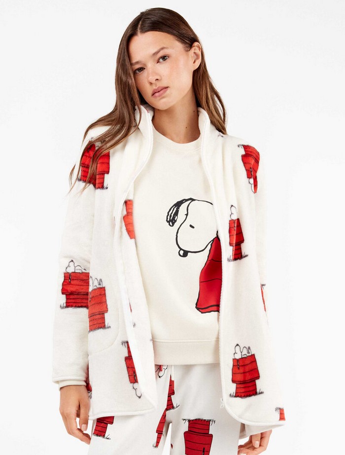 Homewear Ρομπάκι Fleece Snoopy