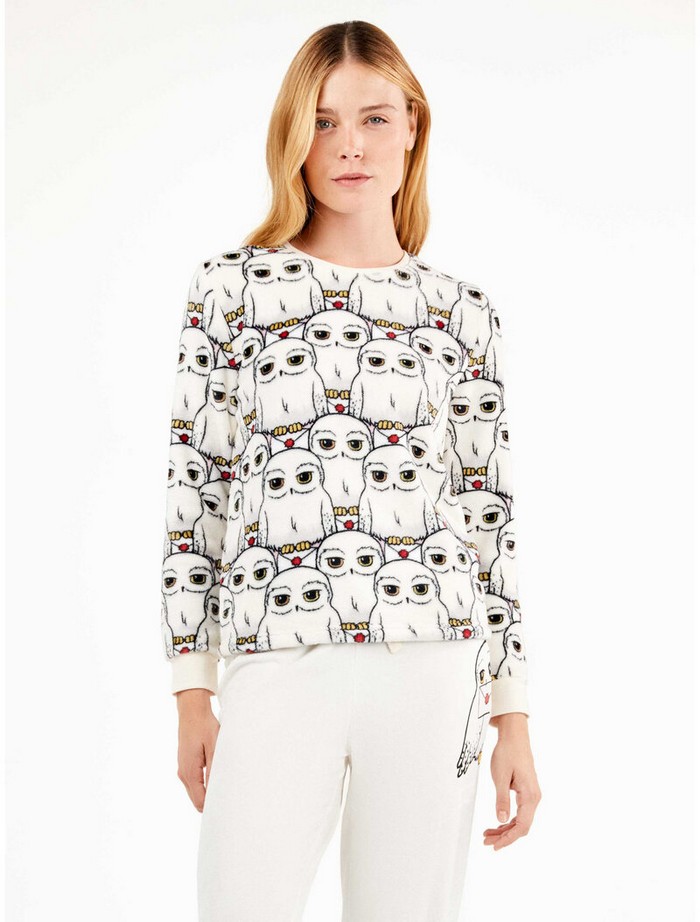 Σετ Πιτζάμα Harry Potter με U-Neck Fleece