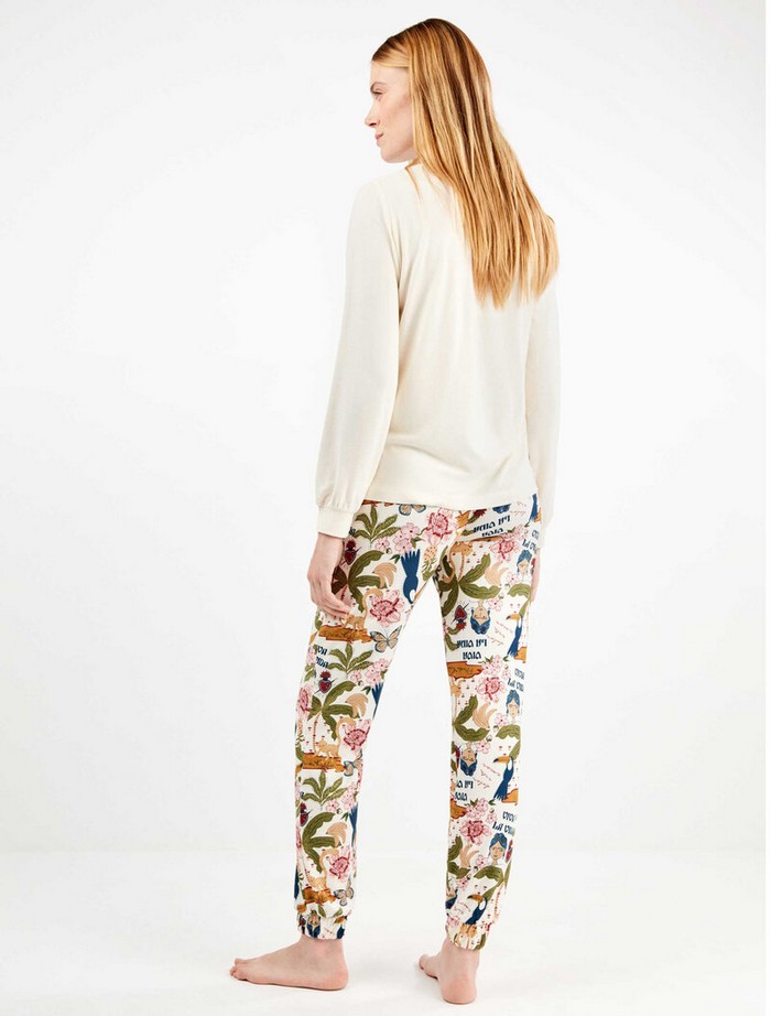 Σετ Πιτζάμα Frida Kalho με U-Neck