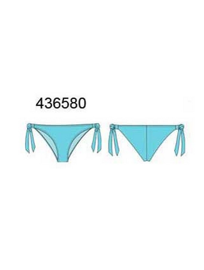 Μαγιό Brazilian Bottom Φαρδύ Κορδόνι ΡΟΖ