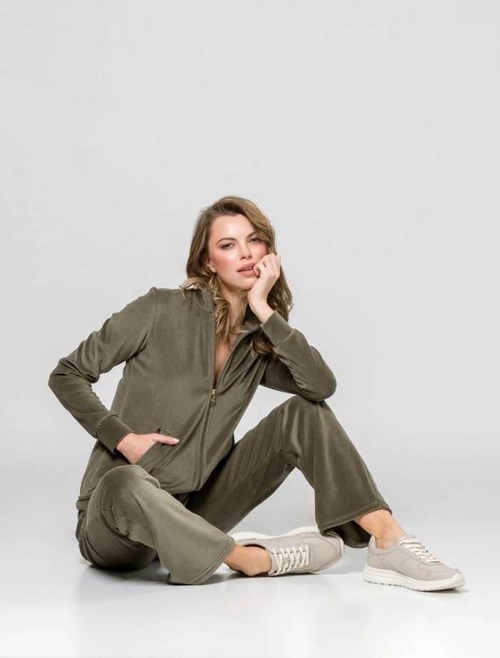 Σετ Φόρμα Βελούδινη Mαύρο