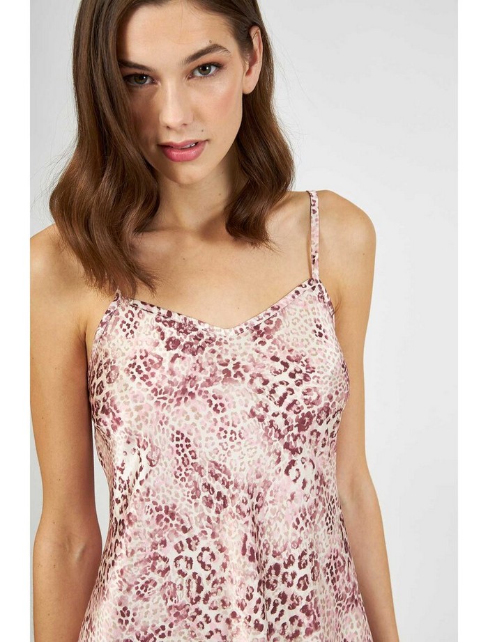 Νυχτικό Satin με Τιράντα