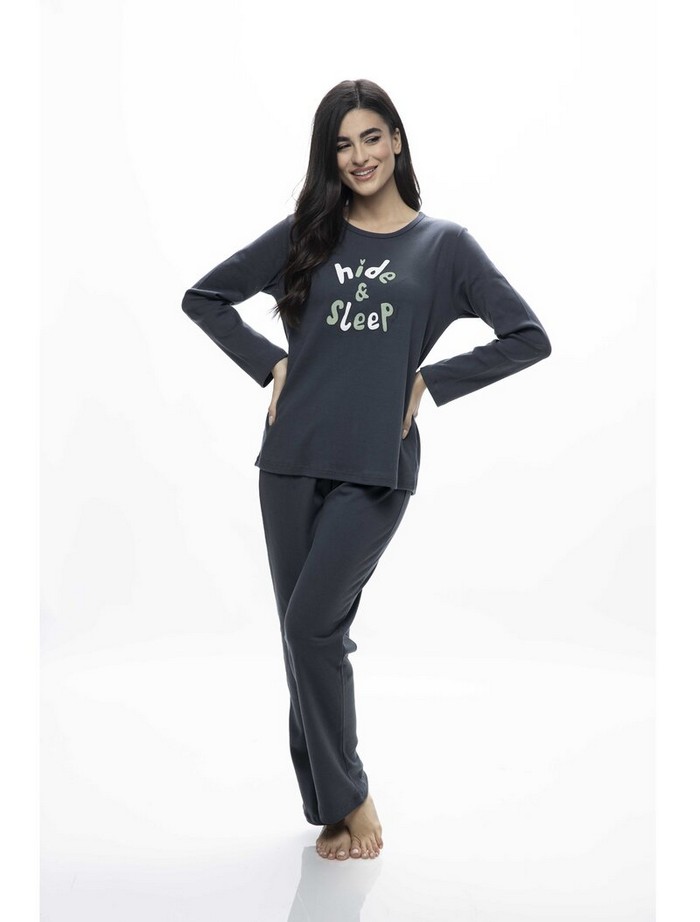 Σετ Πιτζάμα με U-Neck