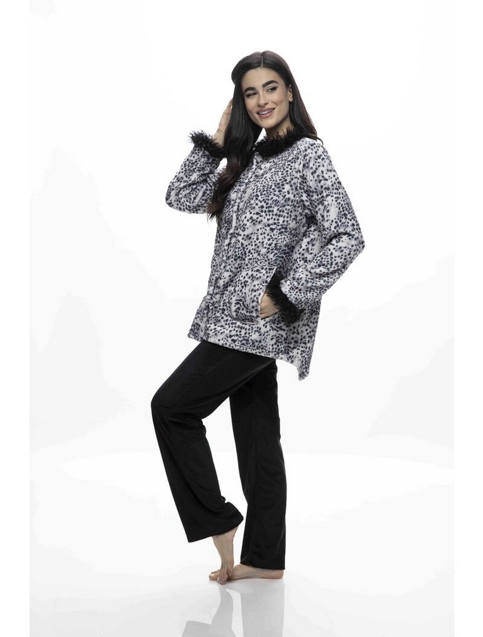 Ρόμπα με Κουμπιά Fleece