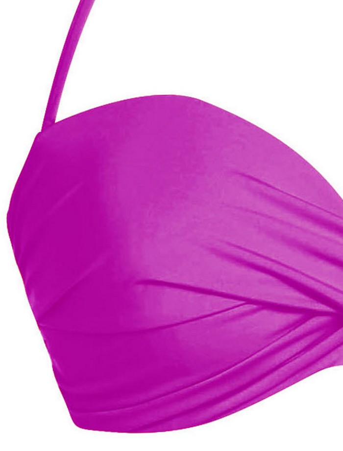 Μαγιό Ψηλόμεσο Brief Bottom Μώβ