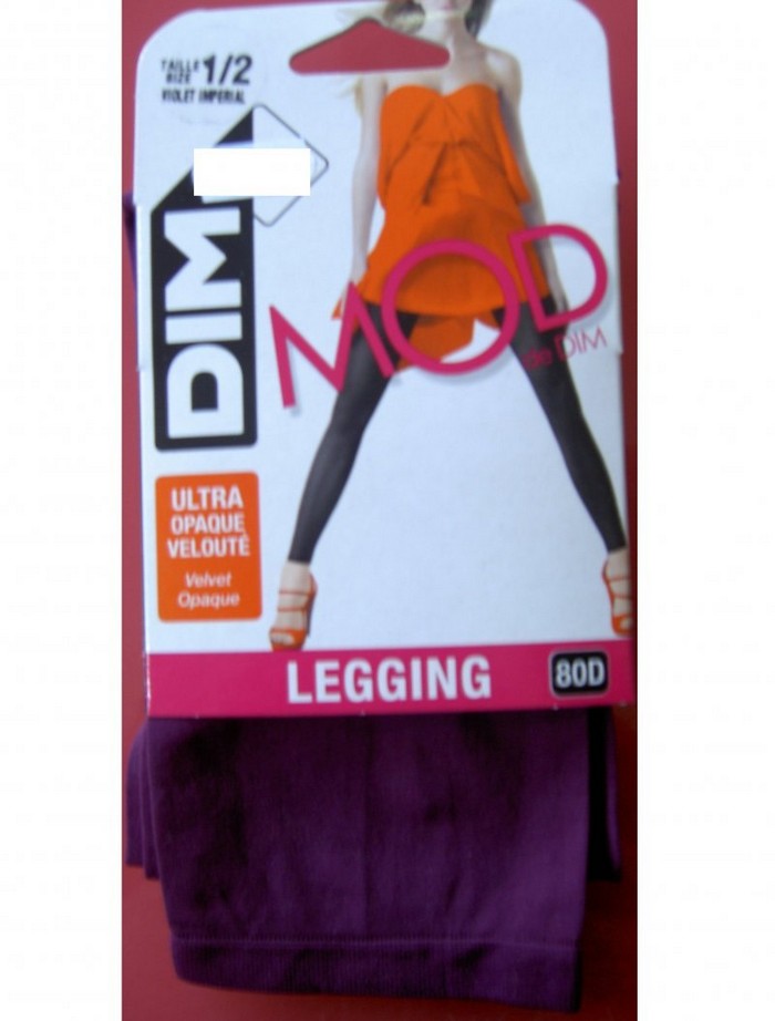 Κολάν 80Den Legging Opaque Veloute France Ανθρακί