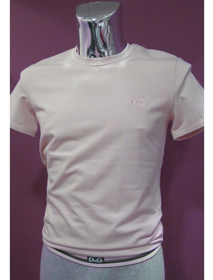 T-Shirt D&G R-Neck Ρόζ