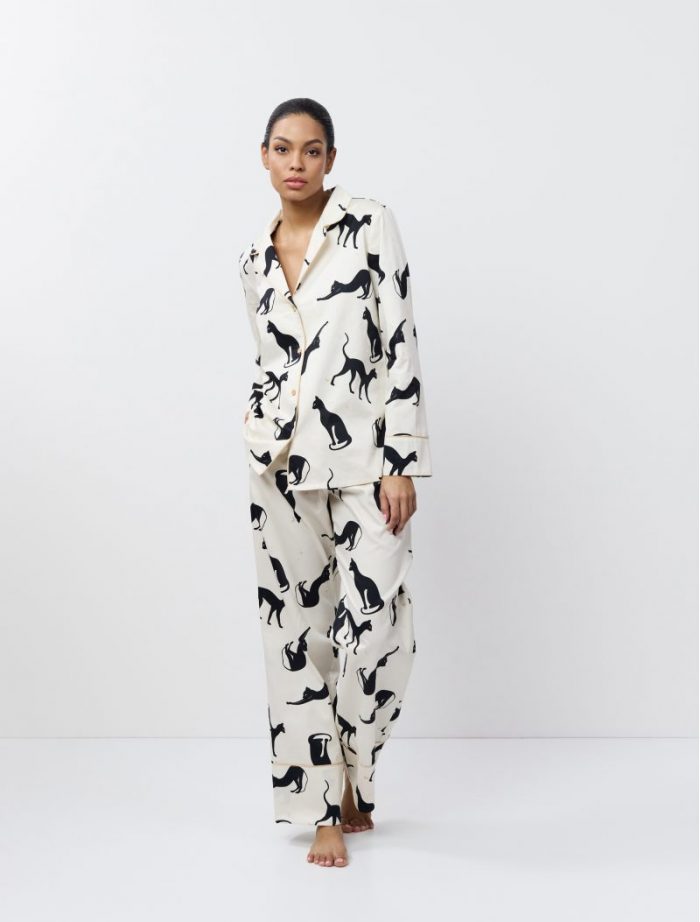 Nyra Set Pajamas Long