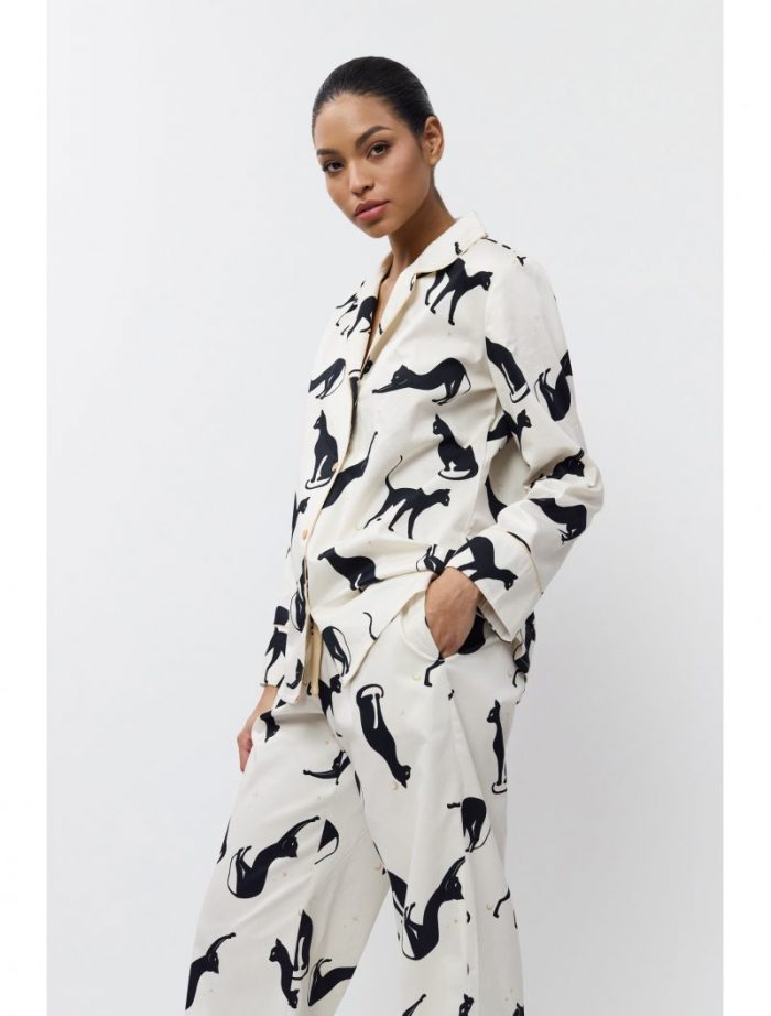 Nyra Set Pajamas Long