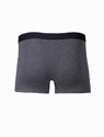 Pack 2 Boxers Mengear Letters Mαύρο/Γκρί (2 Τεμάχια)