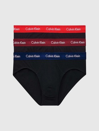 Pack 3 Slips Briefs Cotton Stretch