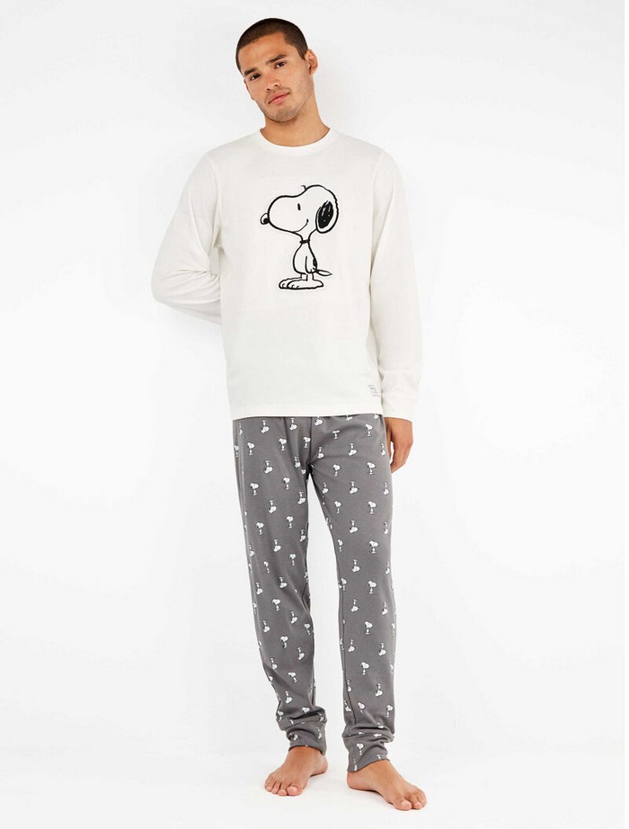 Gisela Σετ Πιτζάμα Snoopy με U-Neck