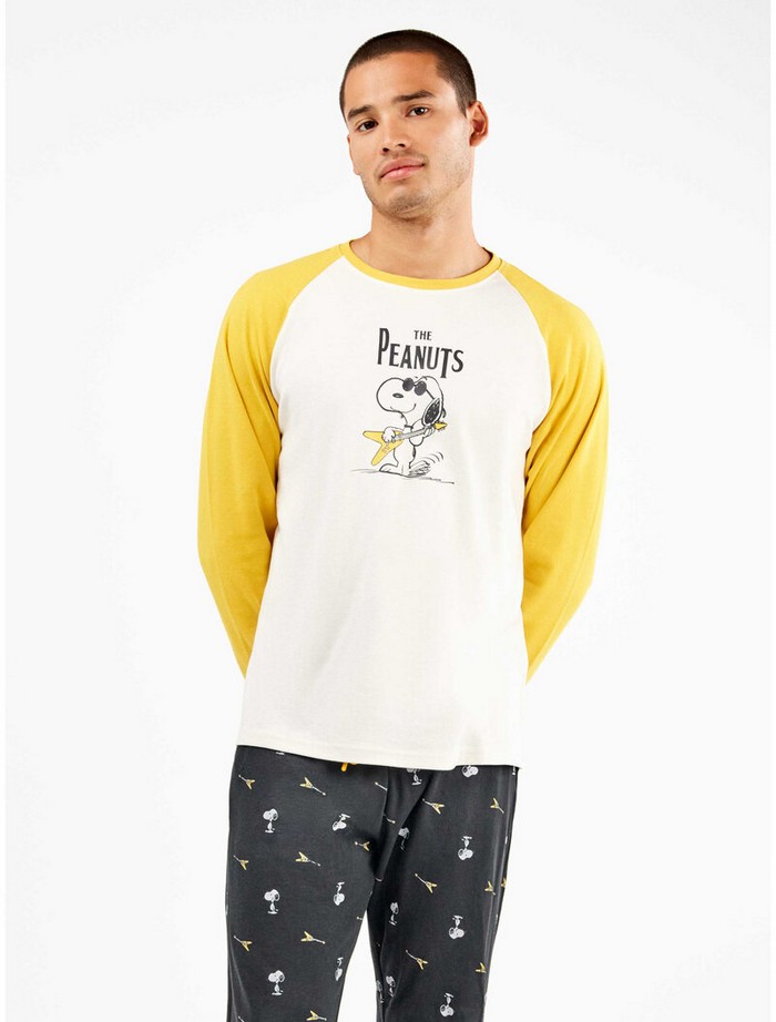 Gisela Σετ Πιτζάμα Snoopy με U-Neck