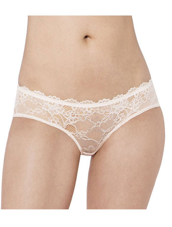 Tempting Lace Hipster Λευκό