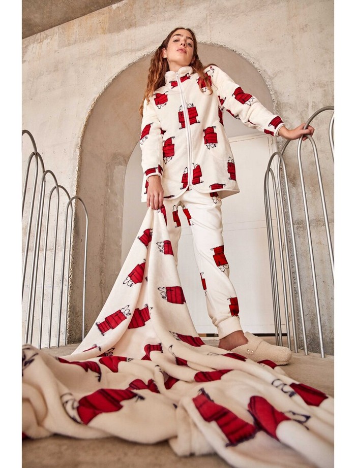 Gisela Κουβέρτα Fleece Snoopy