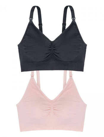 Pack 2 Σουτιέν (1+1 Δώρο!) Bralette Θηλασμού