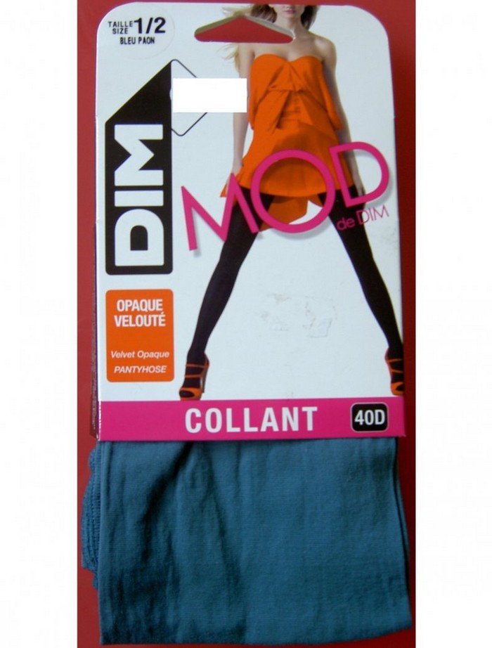 Dim Καλσόν Opaque Veloute France Ανθρακί