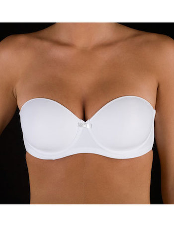 SELENE CREACIONES STRAPLESS IRENE PLATH SILIK. B-CUP MΠΕΖ