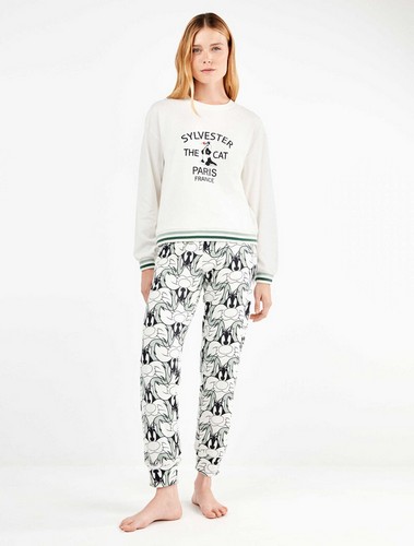 Gisela Σετ Πιτζάμα Sylvester με U-Neck