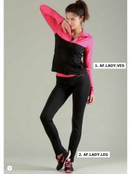 MELISSA BROWN GYMWEAR COLANE FRANCE MAΥΡΟ