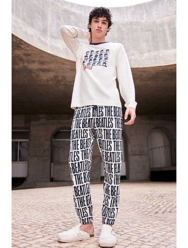 Gisela Σετ Πιτζάμα Beatles με U-Neck