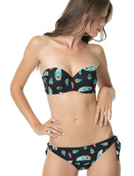 Μαγιό Strapless CUP-B & Slip Brief Δετό Φτερό