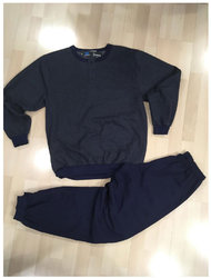Σετ Πιτζάμα U-Neck με Πατιλέτα 80% Cotton
