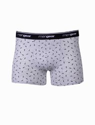 Pack 2 Boxers Mengear Thunder (2 Τεμάχια) Mαύρο/Γκρί