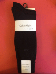 Pack 3 Pair Socks 3PK Combed Flat Μαύρο