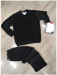 Homewear Σετ V-Neck Βελούδο 80% Cotton
