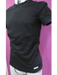 T-Shirt Girocollo Μαύρο