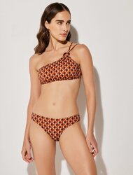 Μαγιό Crop Top One Shoulder & Monokini Slip