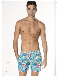 Μαγιό Shorts Floral Swimtrunk Τυρκουάζ