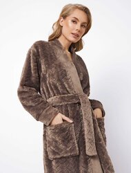 Mable Bathrobe Καφέ