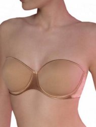 Σουτιέν Strapless Nuage France Μαύρο C-CUP