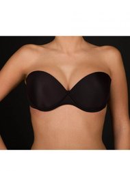 SELENE CREACIONES STRAPLESS CARLOTA B-CUP ΜΑΥΡΟ