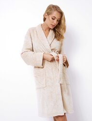 Zahra Bathrobe Κρεμ